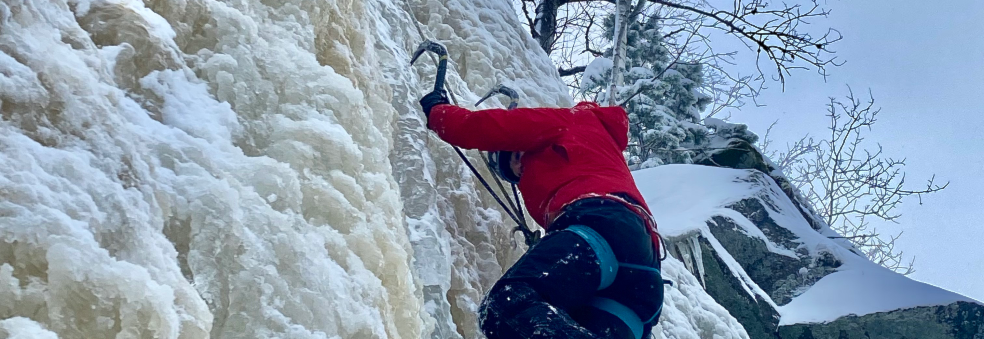 Ice Climbing Top Rope Session Hvalsberget